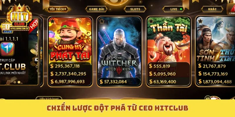 Chiến lược đột phá từ CEO Hitclub